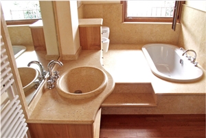 Perlino Rosato Bathroom Design