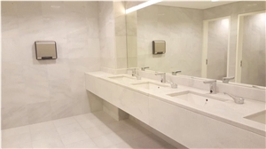 Bianco White Marble Slabs, Turkish White Marble