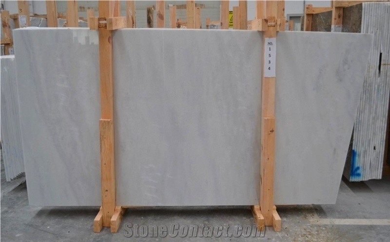 Bianco White Marble Slabs, Turkish White Marble