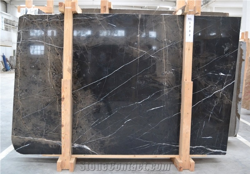Bruno Perla Marble, Black Brown Turkish Marble