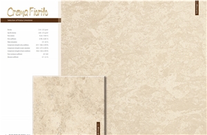 Vratsa Crema Fiorito Limestone