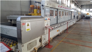 Breton Polishing Machine 13 Heads Second Hand Stone Polishing Machine-Year 1999