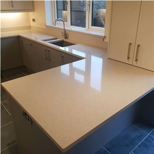 Unistone Cendre Quartz Countertop