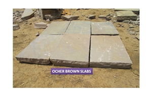 Autumn Brown Sandstone Exterior Pattern Pavers
