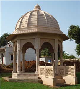 Jodhpur Pink Sandstone Gazebo