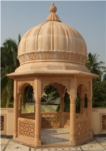 Jodhpur Pink Sandstone Gazebo