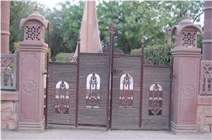 Sandstone Landscaping Gates