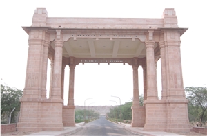 Sandstone Landscaping Gates
