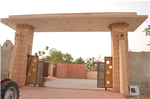 Sandstone Landscaping Gates