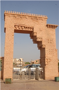 Sandstone Landscaping Gates