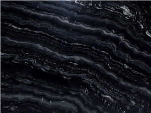 Agatha Black Granite Slabs