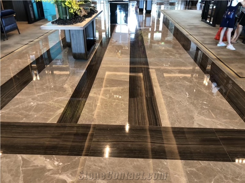 Canada Brown Eramosa Marble Slab Polished