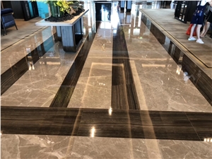 Canada Brown Eramosa Marble Slab Polished