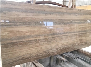 Italy Horizont Travertine Marble, Silver Grey Travertine