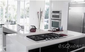 Quartz Stone Solid Surface Kitchen Tops