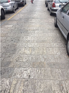 Beola Grigia Gneiss Urban Walkway Pavers