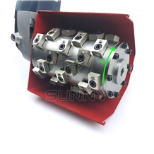 Line Finished Scratch Diamond Bush Hammer