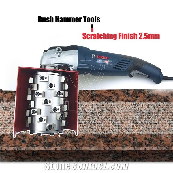 Line Finished Scratch Diamond Bush Hammer