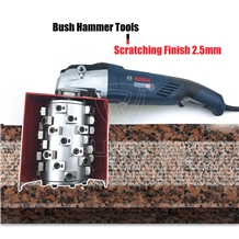 Line Finished Scratch Diamond Bush Hammer