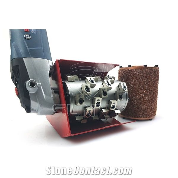Line Finished Scratch Diamond Bush Hammer