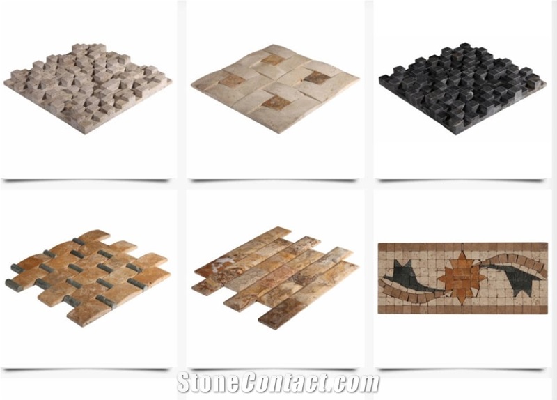 Travertine Mosaic Tiles