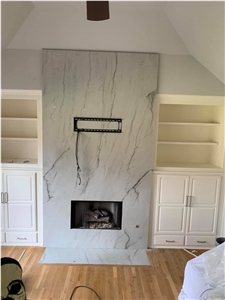 Artificial Marble Quartz Stone Fireplace Cover Artificial Marble Quartz Stone Fireplace Cover