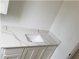 Quartz Stone Bathroom Vanity Top