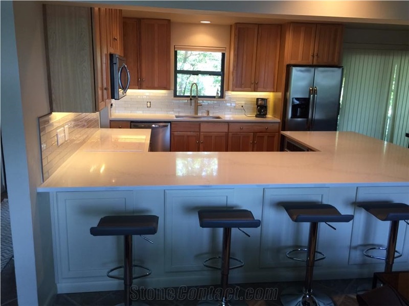 Quartz Stone Kitchen Countertops