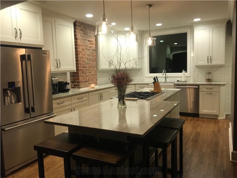 Quartz Stone Kitchen Countertops