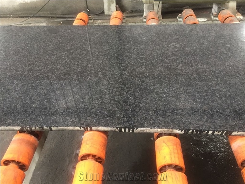 Ash Black Granite Slabs & Tiles