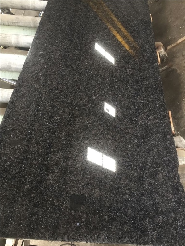Ash Black Granite Slabs & Tiles