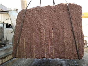 New Red Aswan Granite Blocks