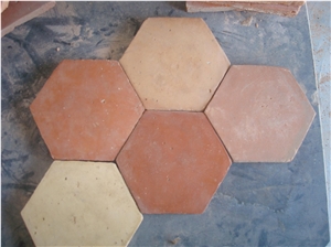 Terracotta Hexagon Paver Tiles