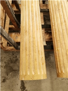 Golden Siena Marble,Sienna Golden Marble Column