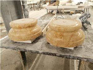 Golden Siena Marble,Sienna Golden Marble Column