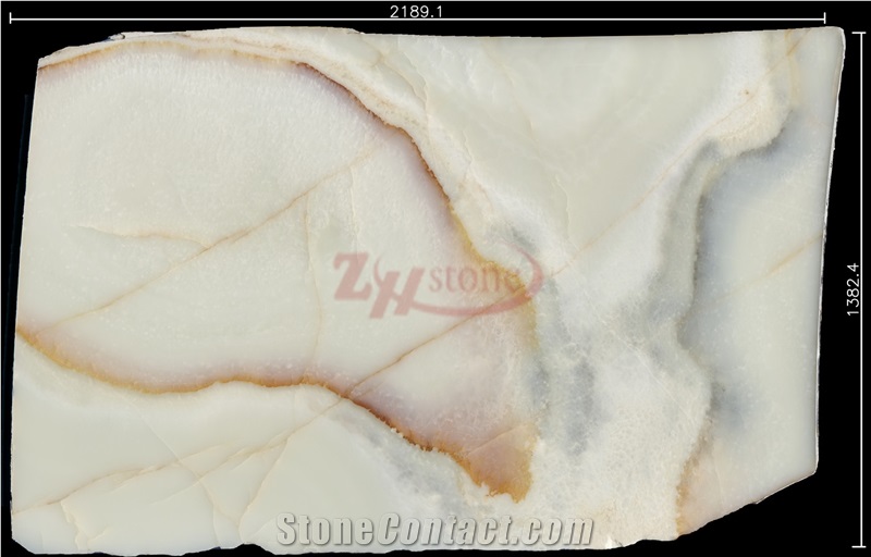 Jalisco White Onyx Slab ,Onyx Tile