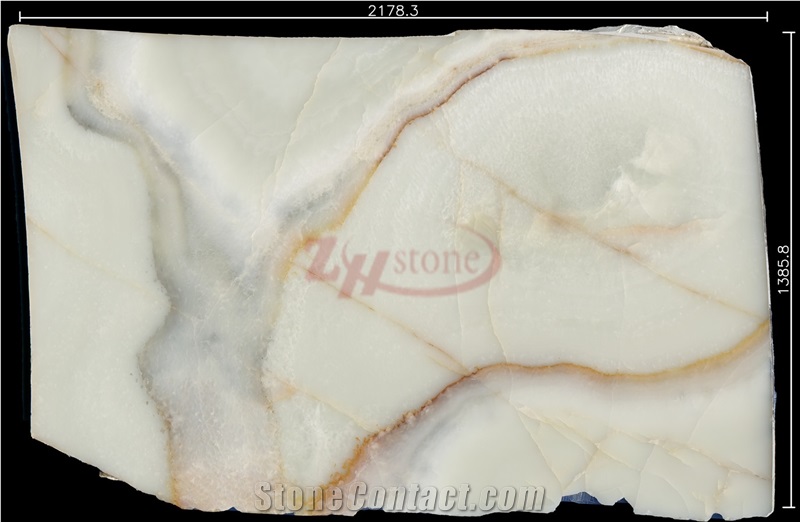 Jalisco White Onyx Slab ,Onyx Tile