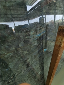 Labradorite Green Granite Slab