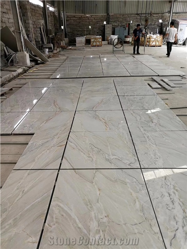 Macaubas White,Branco Macaubas Quartzite Slab