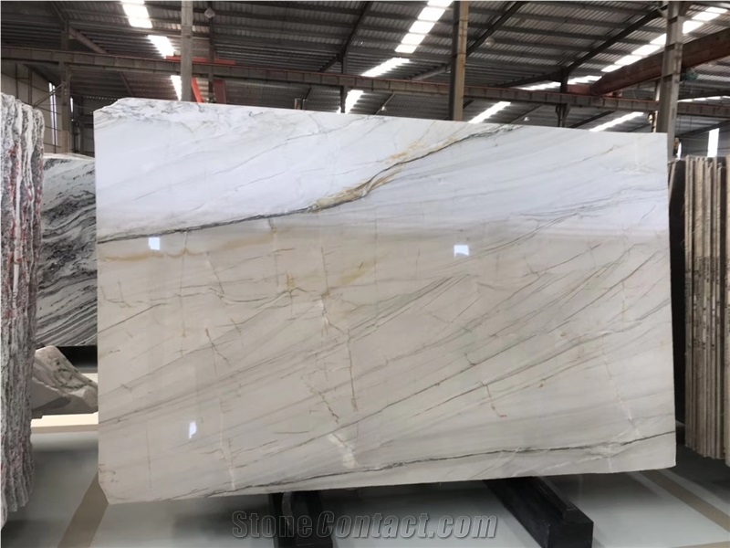 Macaubas White,Branco Macaubas Quartzite Slab