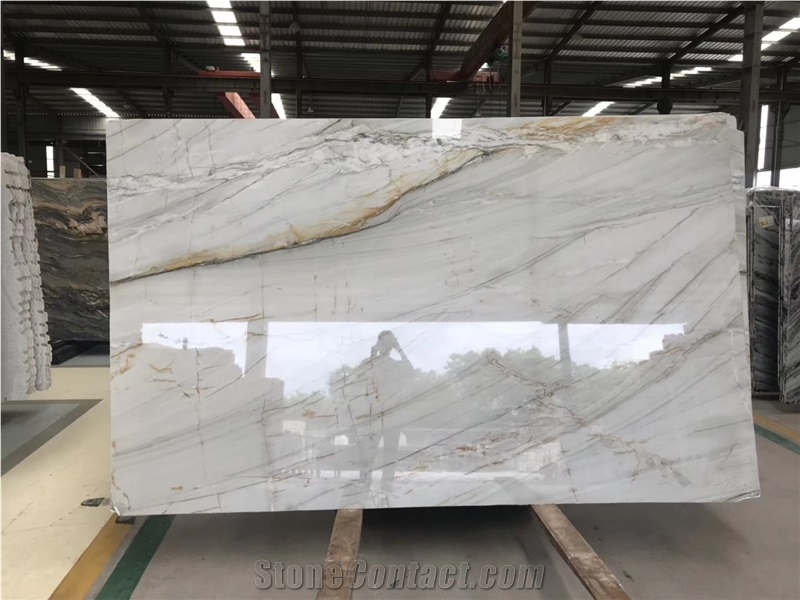Macaubas White,Branco Macaubas Quartzite Slab