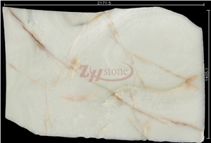 Mahabad White Onyx Slab ,White Onyx Tile