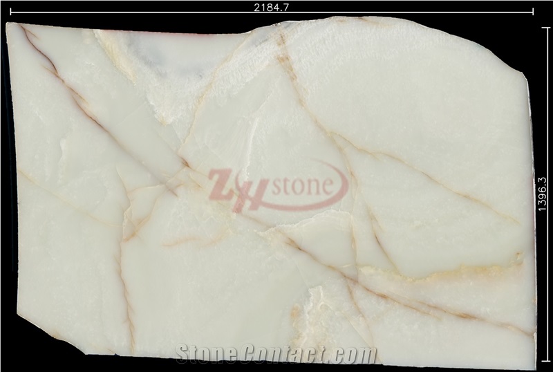 Mahabad White Onyx Slab ,White Onyx Tile