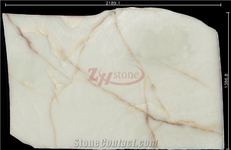 Mahabad White Onyx Slab ,White Onyx Tile