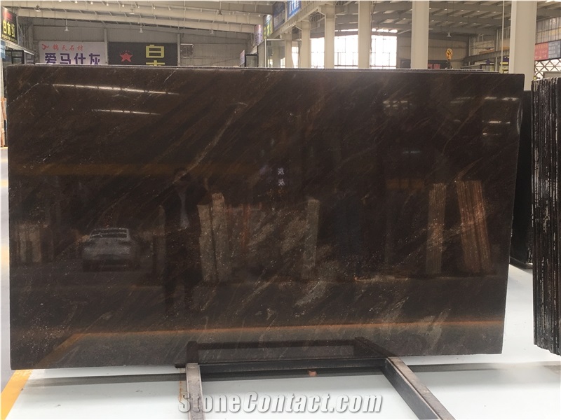 Quicksand Brown Granite Slab