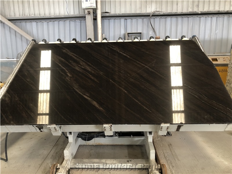 Quicksand Brown Granite Slab
