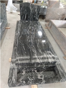 Silver Paradiso Granite Tombstones