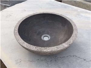 Bluestone Basin,Sink,Wash Bowl,L828,Honed,Polish