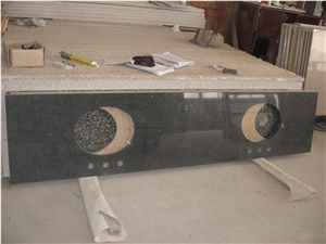 G654 Sesame Black Vanitytop G654 Countertop