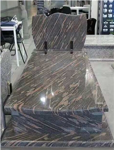 China Juparana Tombstone